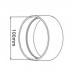 Σύνδεσμος Ευθεία για Πλαστική Σωλήνα Στρογγυλή Φ100mm 500241